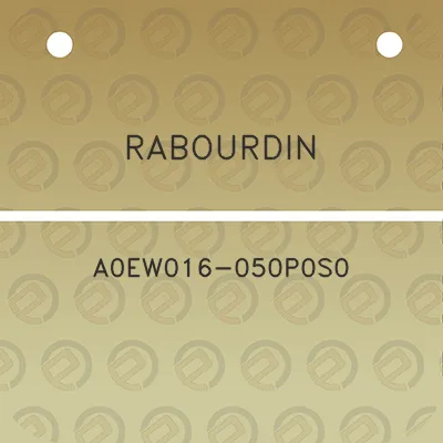 rabourdin-a0ew016-050p0s0