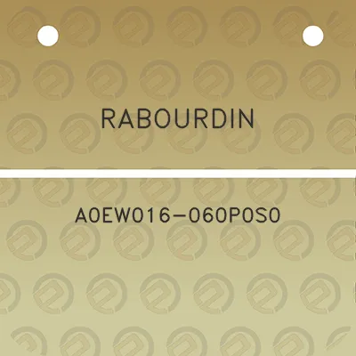 rabourdin-a0ew016-060p0s0