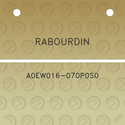 rabourdin-a0ew016-070p0s0