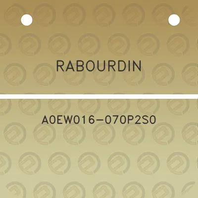 rabourdin-a0ew016-070p2s0