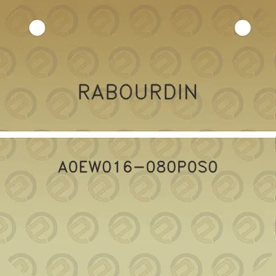 rabourdin-a0ew016-080p0s0