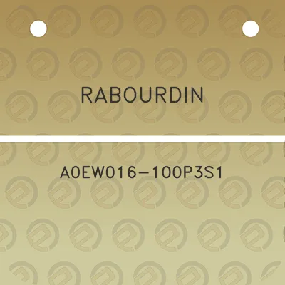 rabourdin-a0ew016-100p3s1