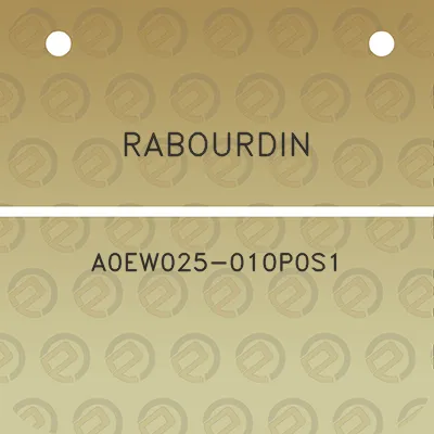 rabourdin-a0ew025-010p0s1