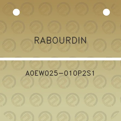 rabourdin-a0ew025-010p2s1