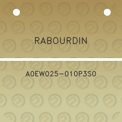 rabourdin-a0ew025-010p3s0