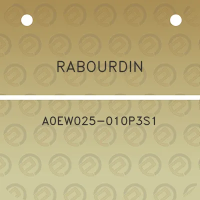 rabourdin-a0ew025-010p3s1