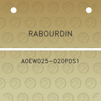 rabourdin-a0ew025-020p0s1