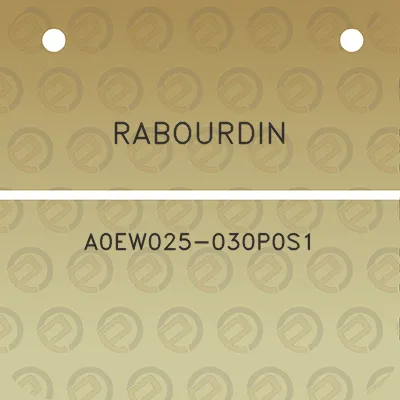 rabourdin-a0ew025-030p0s1