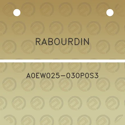 rabourdin-a0ew025-030p0s3