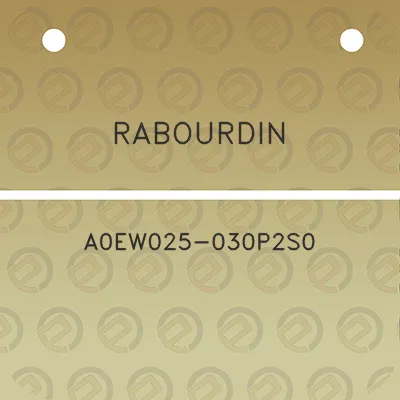 rabourdin-a0ew025-030p2s0