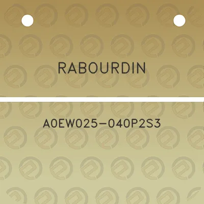 rabourdin-a0ew025-040p2s3