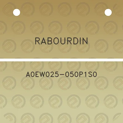 rabourdin-a0ew025-050p1s0