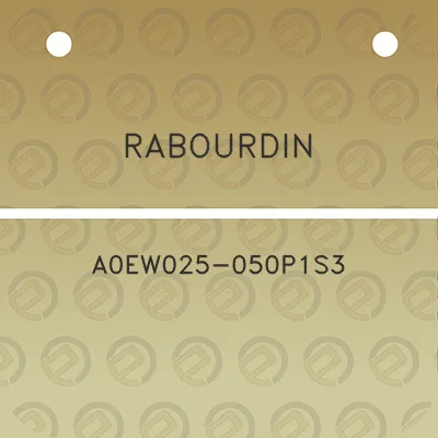 rabourdin-a0ew025-050p1s3