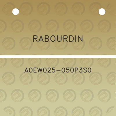 rabourdin-a0ew025-050p3s0