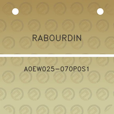 rabourdin-a0ew025-070p0s1