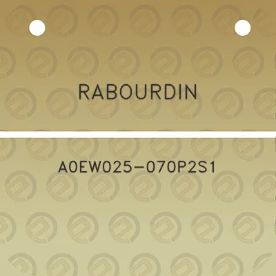 rabourdin-a0ew025-070p2s1