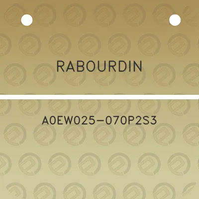 rabourdin-a0ew025-070p2s3