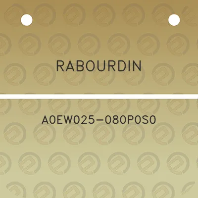 rabourdin-a0ew025-080p0s0