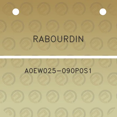 rabourdin-a0ew025-090p0s1