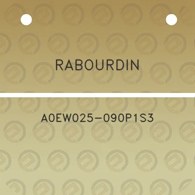 rabourdin-a0ew025-090p1s3