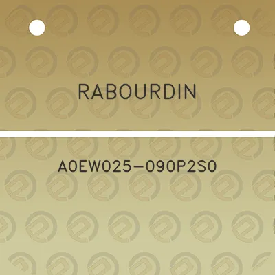 rabourdin-a0ew025-090p2s0