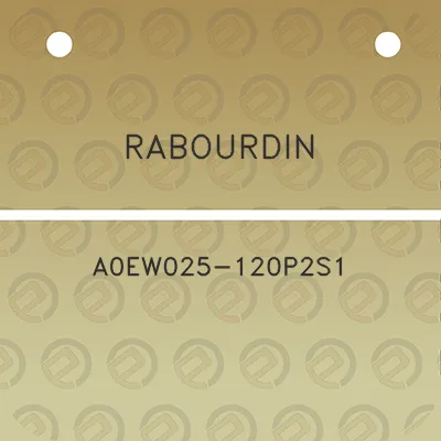 rabourdin-a0ew025-120p2s1