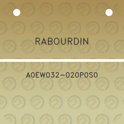 rabourdin-a0ew032-020p0s0