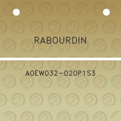 rabourdin-a0ew032-020p1s3