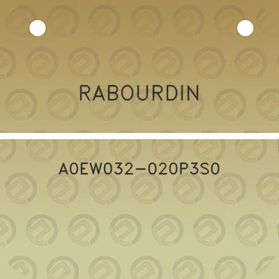 rabourdin-a0ew032-020p3s0