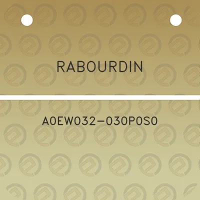 rabourdin-a0ew032-030p0s0