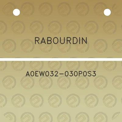 rabourdin-a0ew032-030p0s3