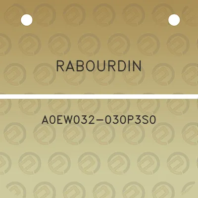 rabourdin-a0ew032-030p3s0