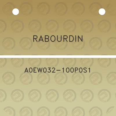 rabourdin-a0ew032-100p0s1