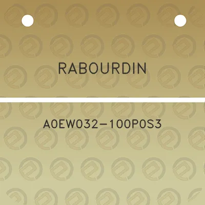 rabourdin-a0ew032-100p0s3