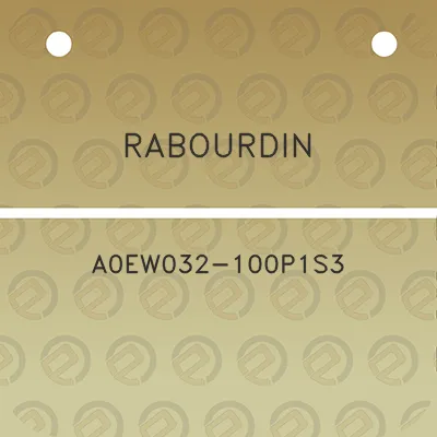 rabourdin-a0ew032-100p1s3