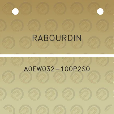 rabourdin-a0ew032-100p2s0