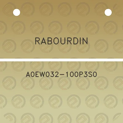 rabourdin-a0ew032-100p3s0