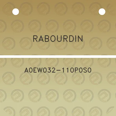 rabourdin-a0ew032-110p0s0