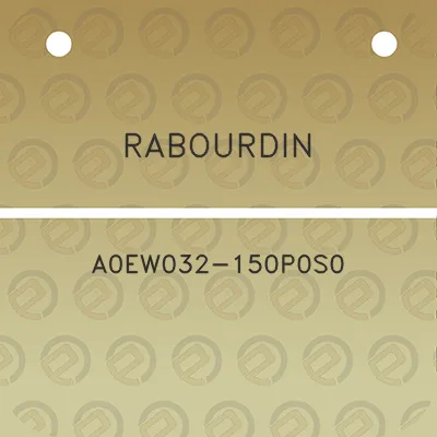 rabourdin-a0ew032-150p0s0