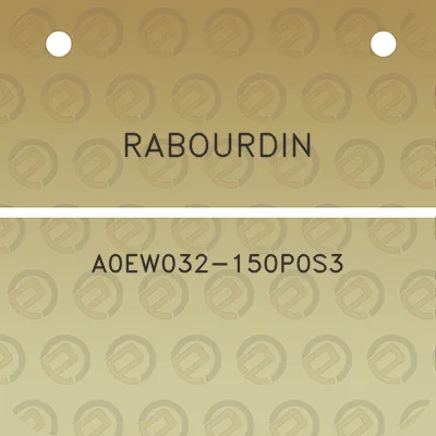 rabourdin-a0ew032-150p0s3