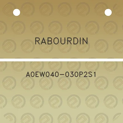 rabourdin-a0ew040-030p2s1