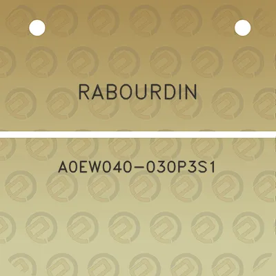 rabourdin-a0ew040-030p3s1