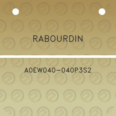 rabourdin-a0ew040-040p3s2