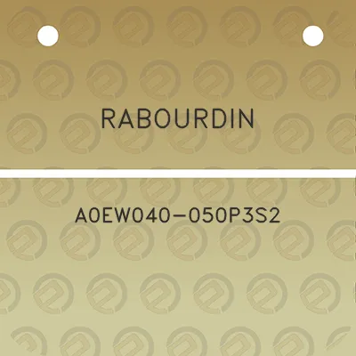 rabourdin-a0ew040-050p3s2