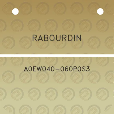 rabourdin-a0ew040-060p0s3