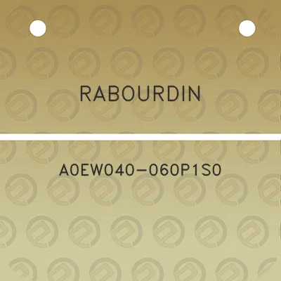 rabourdin-a0ew040-060p1s0