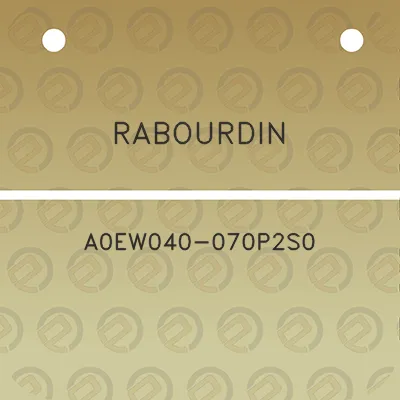 rabourdin-a0ew040-070p2s0