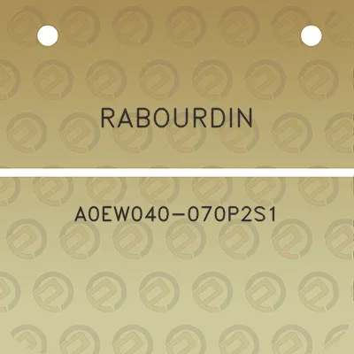 rabourdin-a0ew040-070p2s1