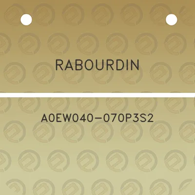 rabourdin-a0ew040-070p3s2