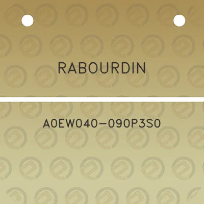 rabourdin-a0ew040-090p3s0